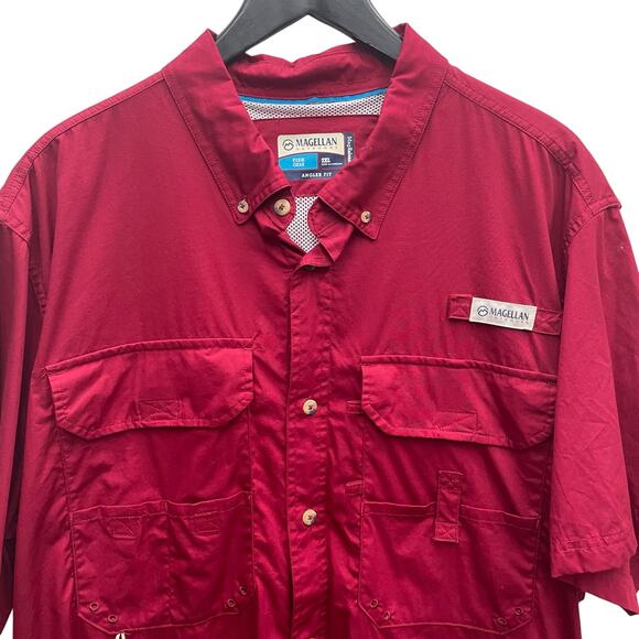 Magellan Outdoors Fish Gear Angler Fit Shirt Size 2XL - Picture 2 of 9
